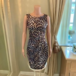 Cache Sexy Animal Print Dress